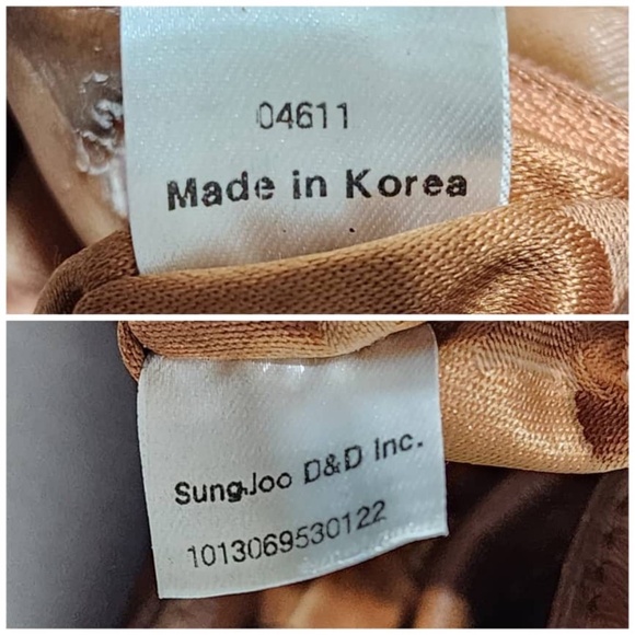 Authentic MCM Visetos Essential Drawstring Bucket Bag Cognac - Picture 8 of 16